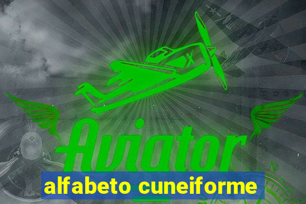 alfabeto cuneiforme